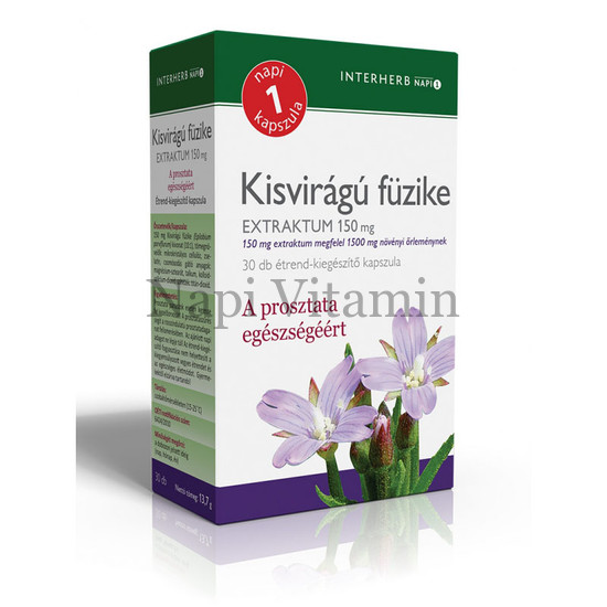 Interherb Napi 1 Kisvirágú füzike Extraktum 30x